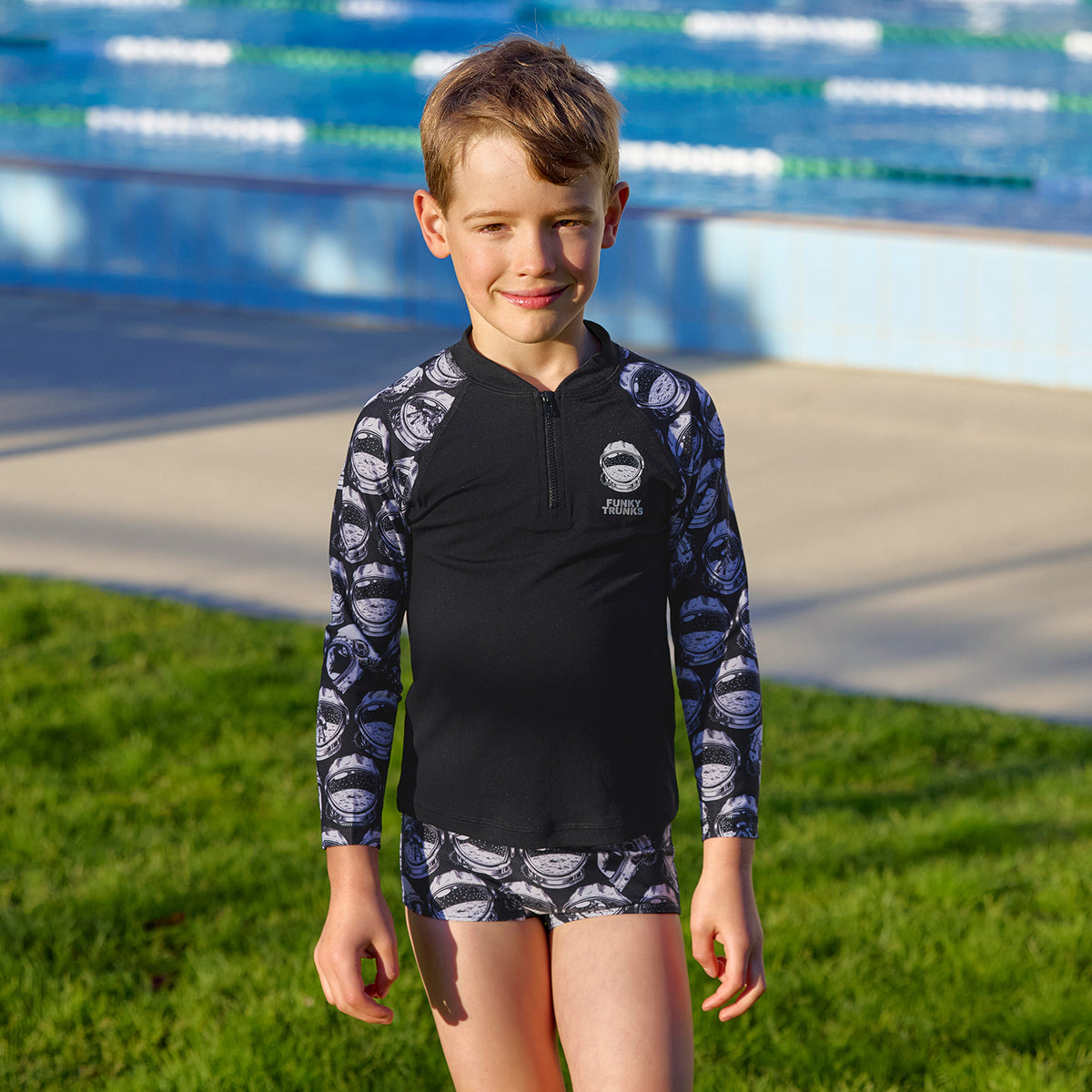 Arti Mess | Toddler Boys Zippy Rash Vest