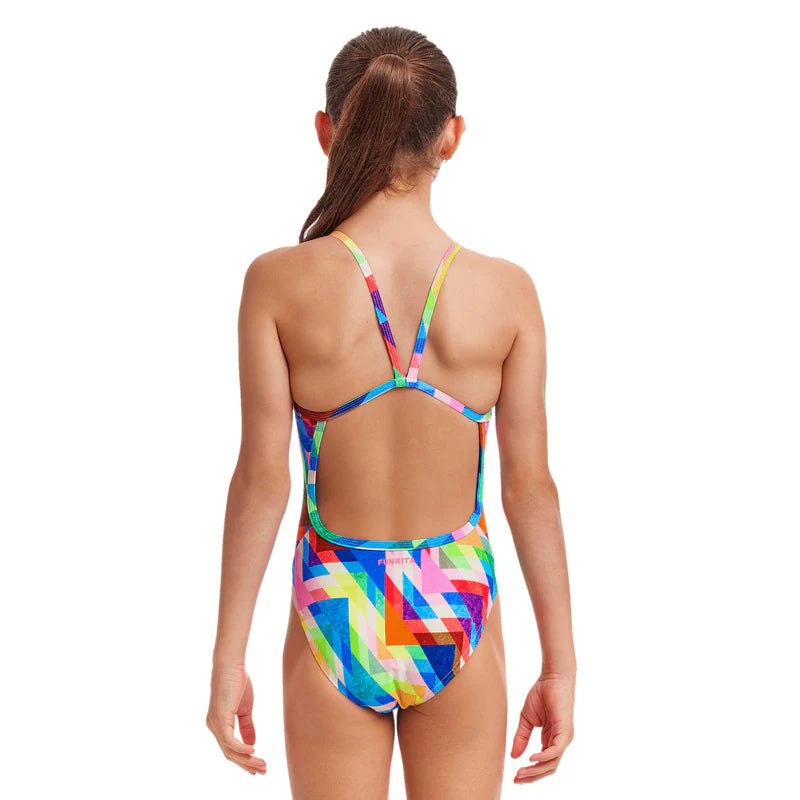Hazy Daze | Girls Single Strap One Piece