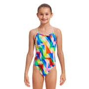 Hazy Daze | Girls Single Strap One Piece