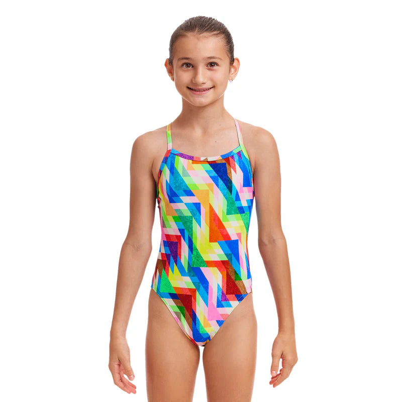 Hazy Daze | Girls Single Strap One Piece