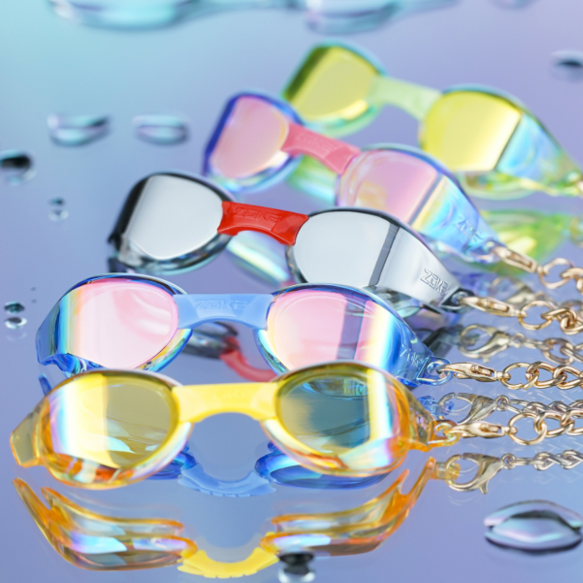 Miniature Swim Goggles Keychains | ZOKE Collectibles
