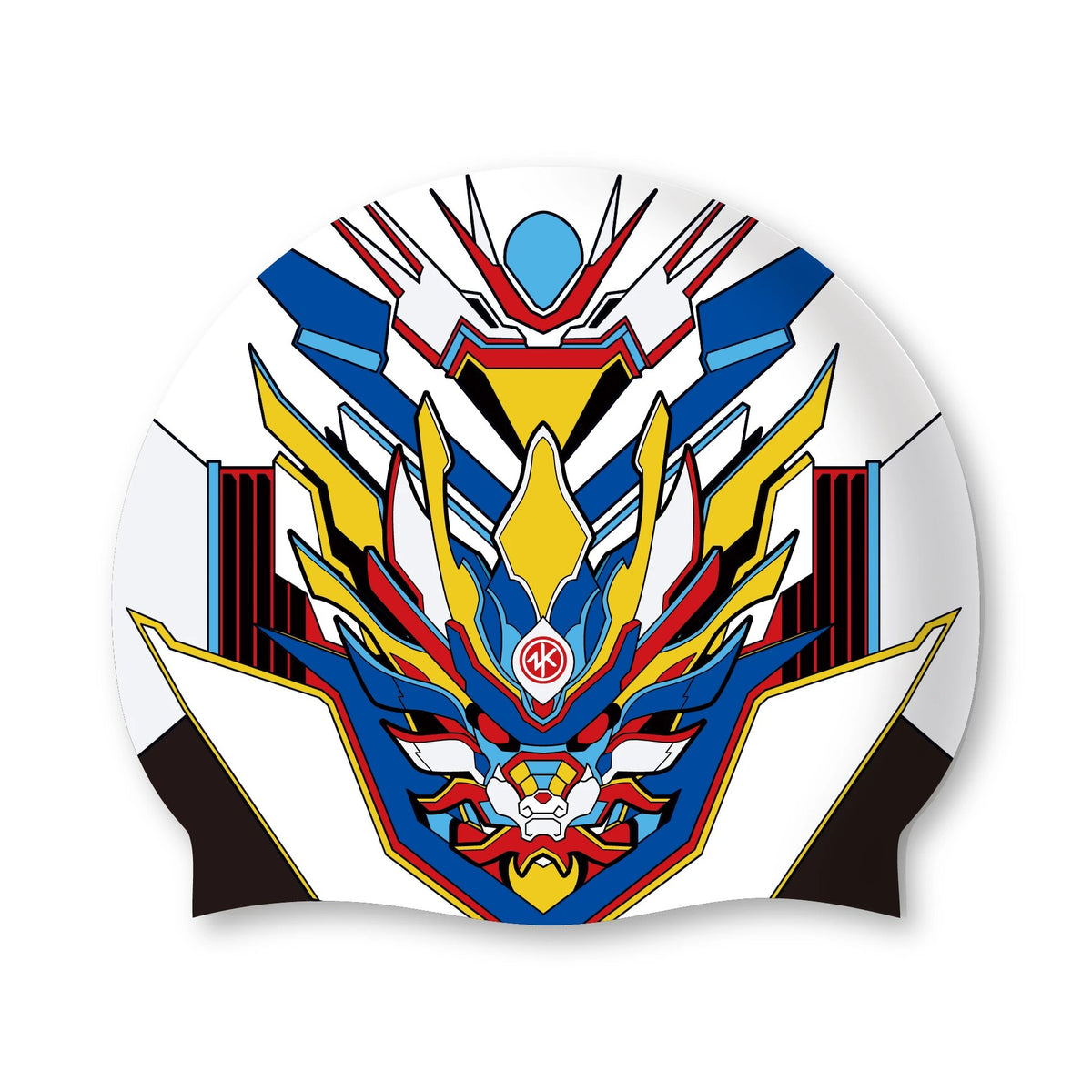 Mecha Dragon | Silicone Swim Cap