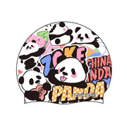 Colourful Panda Swim Cap