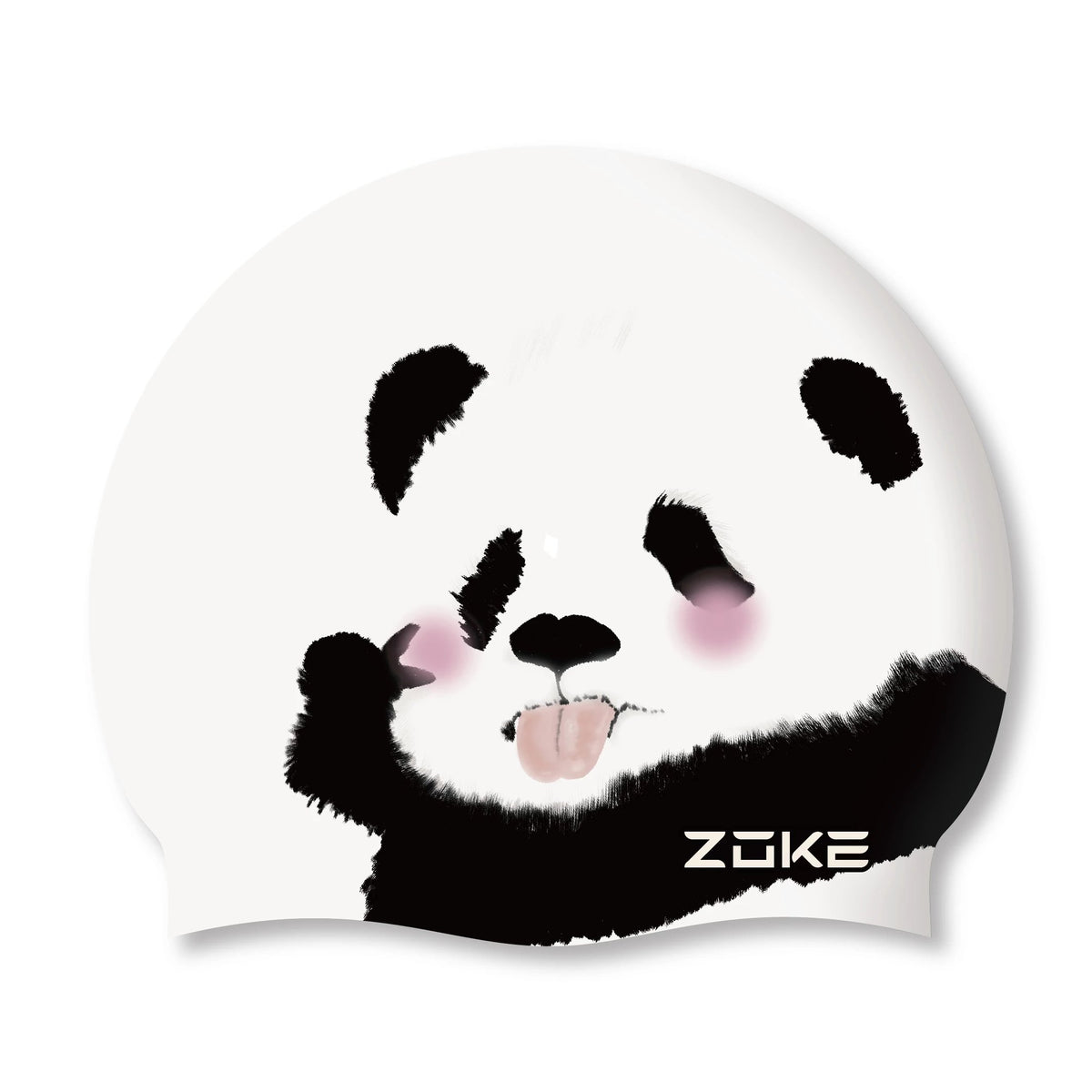 Panda Takes A Selfie | Silicone Swim Cap