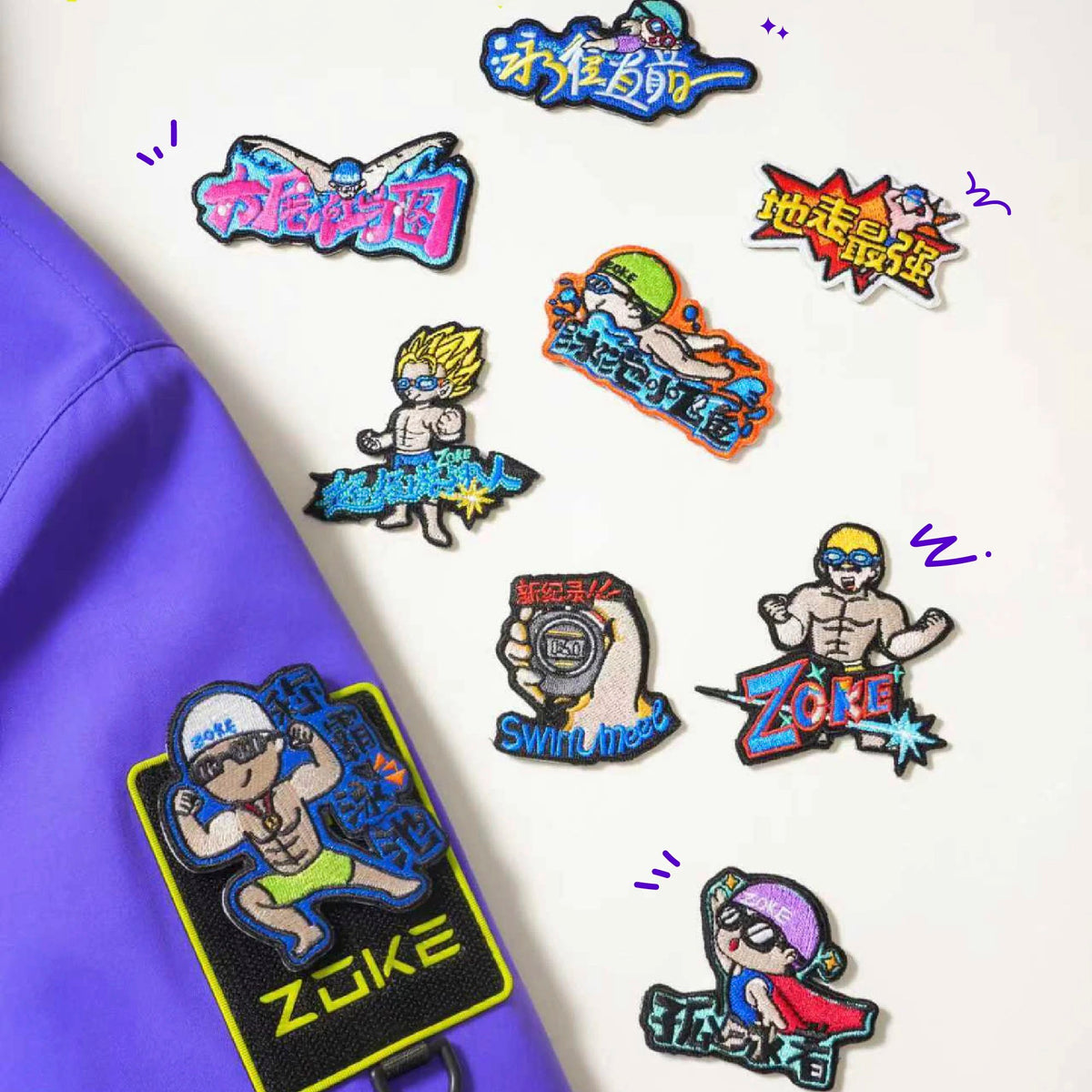 Swimmer's Velcro Patch | ZOKE Collectibles