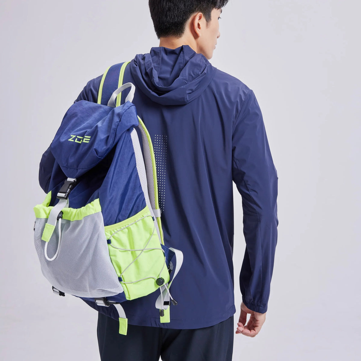 ZOKE Swim Backpack with Mesh Pocket | Lightweight Sports Bag for Swimmers