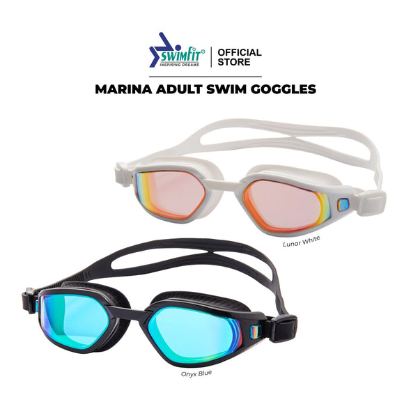 Marina Swim Goggles | Mirrored