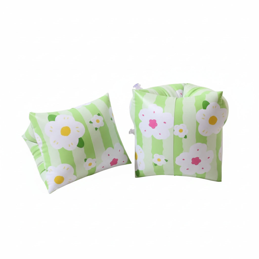 Flower Armbands | Dual-Airbag Pool Floaties