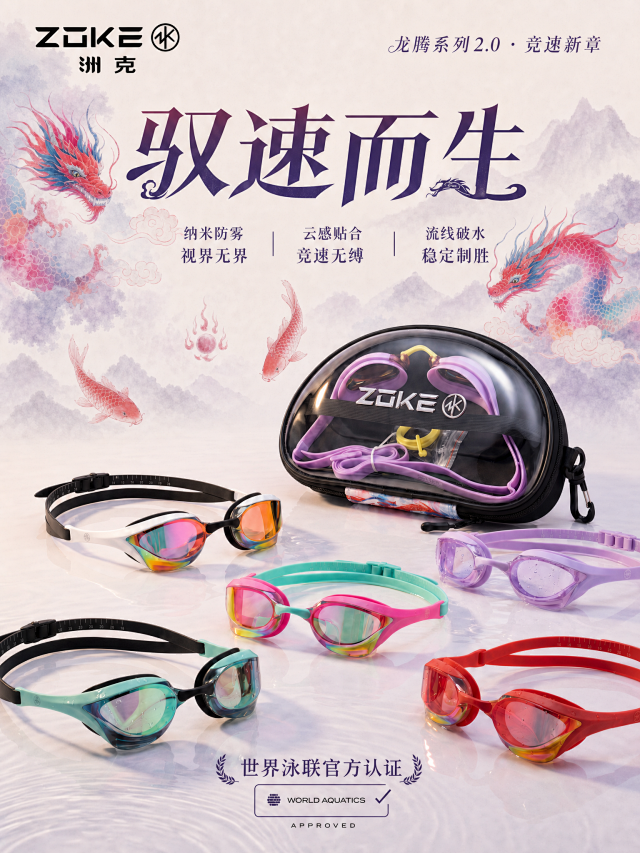 ZOKE Rising Dragon 2.0 Mirror Racing Goggles