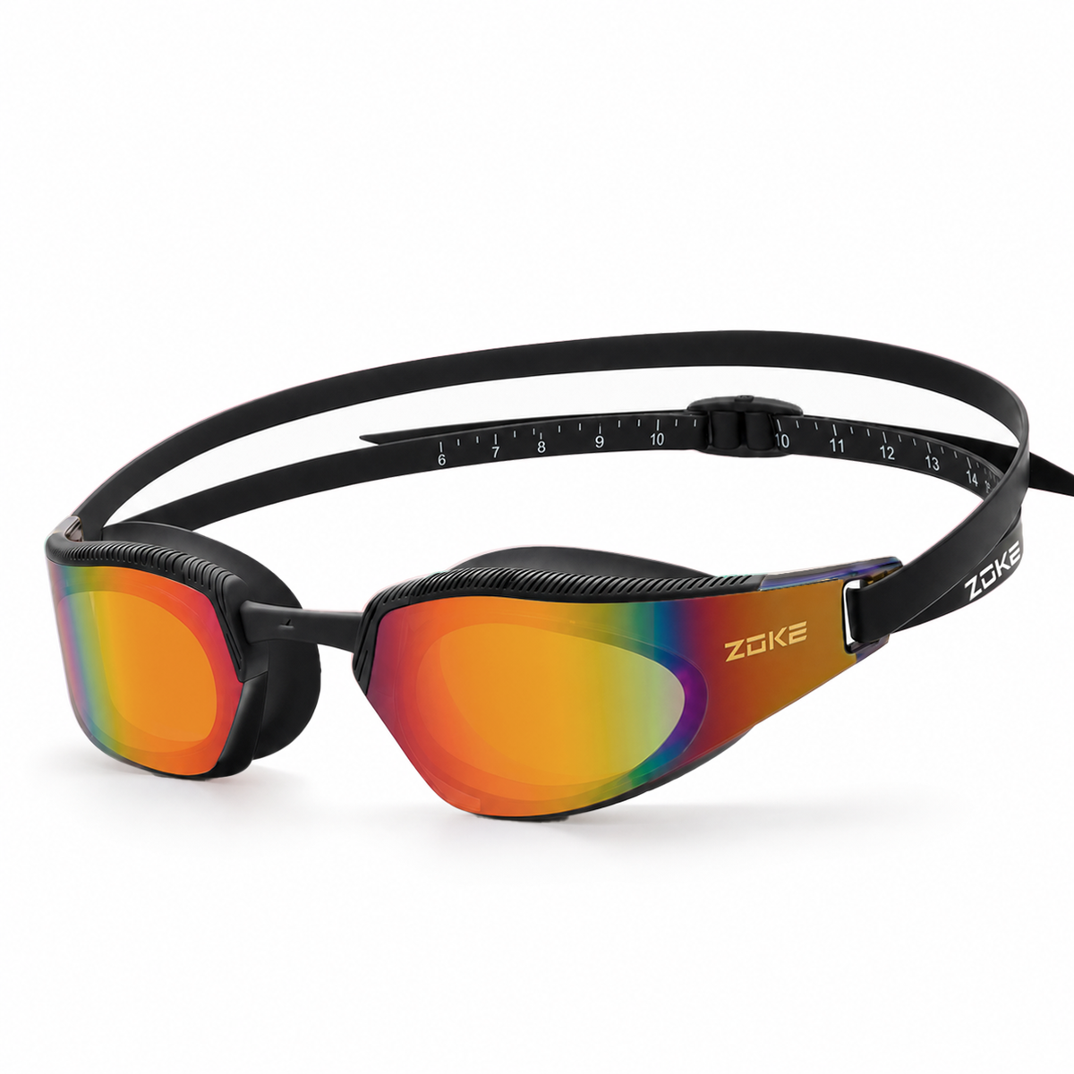 ZOKE Red Hare Mirror Racing Goggles