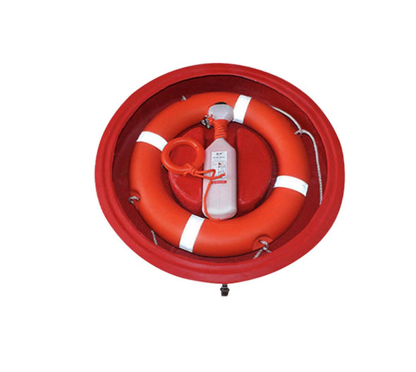 Safety Life Buoy Ring (SET) | Marine Safety Plastic Life Buoy