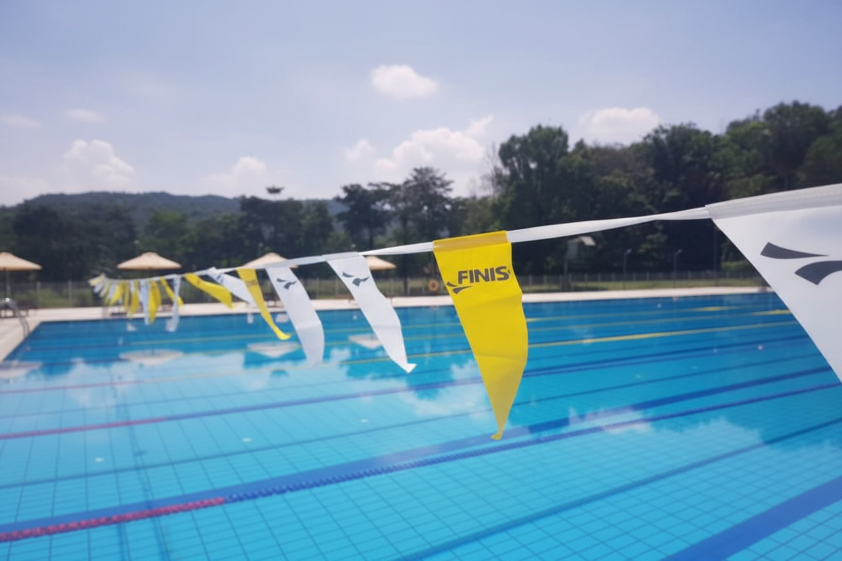 Backstroke Flags (Bunting) | Mirror Fabric