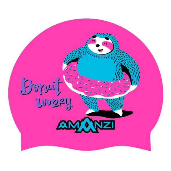 Amanzi Donut Worry | Silicone Swimming Caps