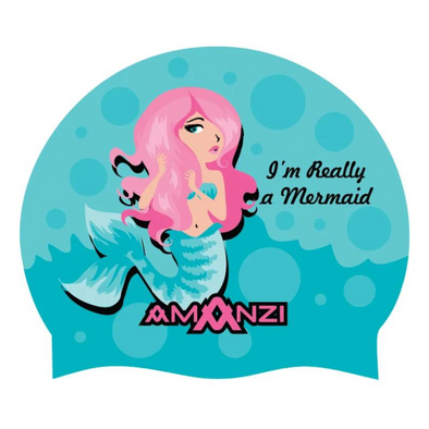 Amanzi Mermaid | Silicone Swimming Caps