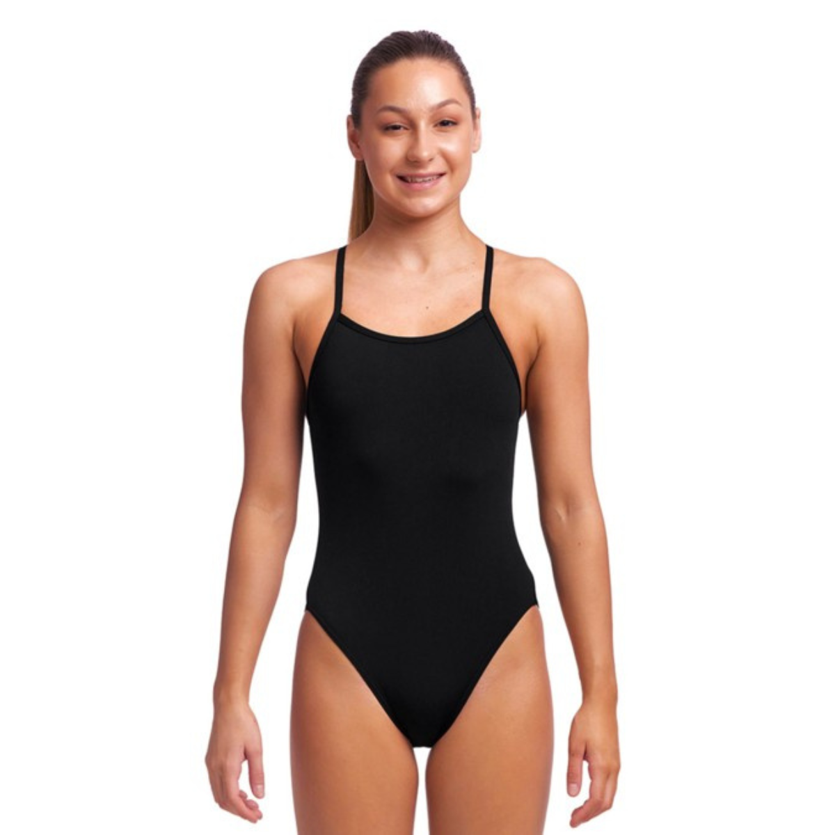 Still Black | Ladies Single Strap One Piece