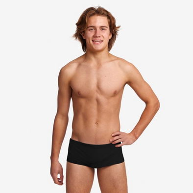 Still Black | Boys Sidewinder Trunks