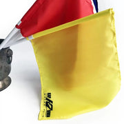 Water Polo Game Flag Set — Referee Flags | Yellow, Red, White & Blue