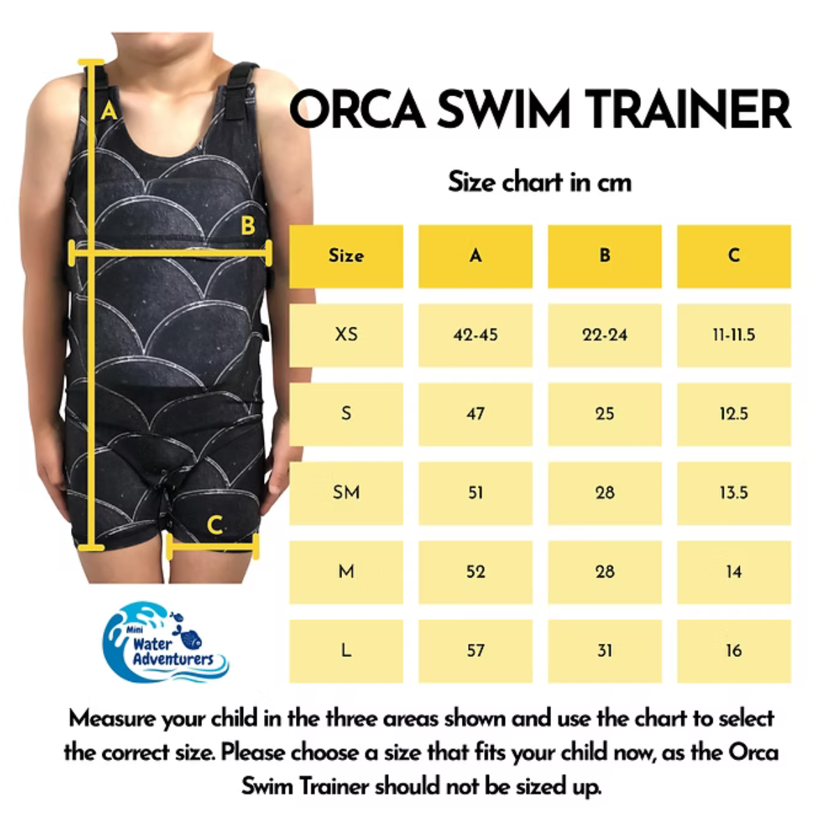 ORCA Swim Trainer, Progressive Learn-to-Swim Buoyancy Aid (Ages 2 to 6)