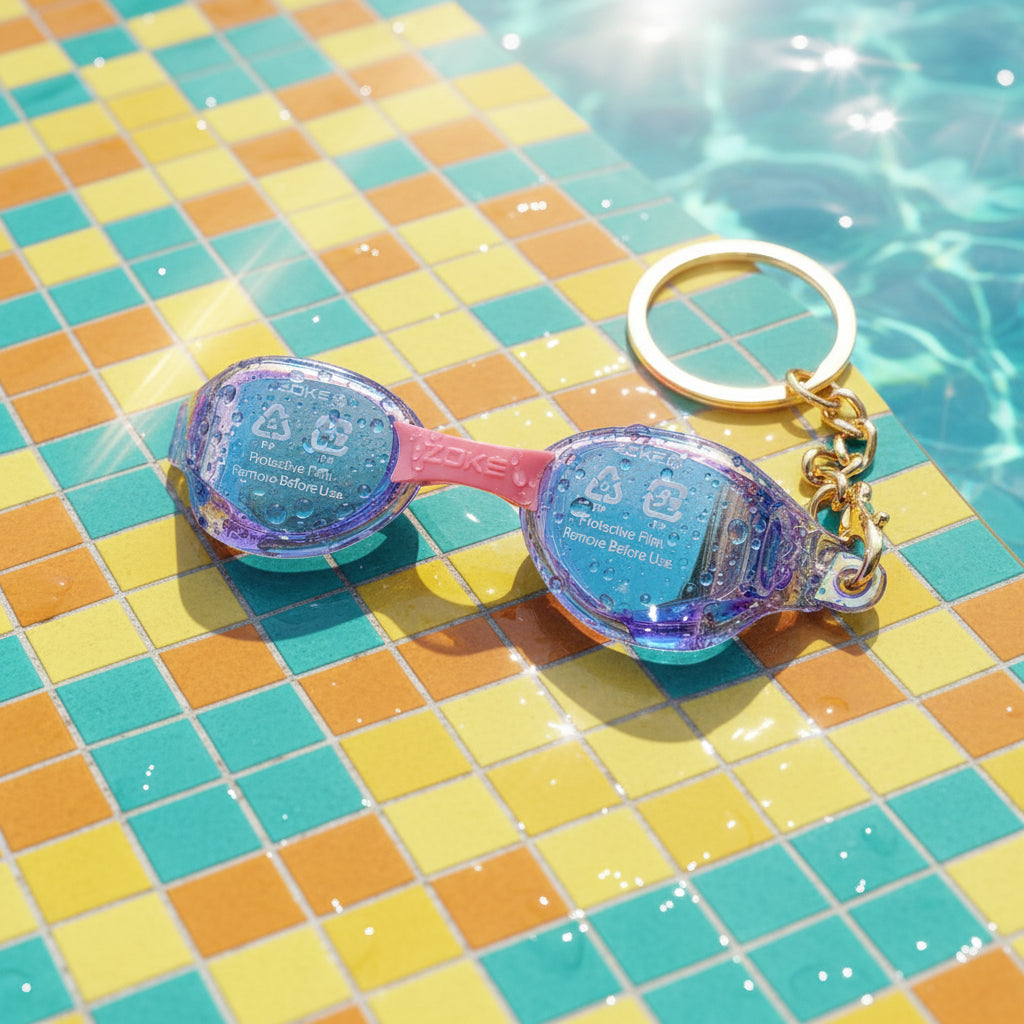 Miniature Swim Goggles Keychains | ZOKE Collectibles