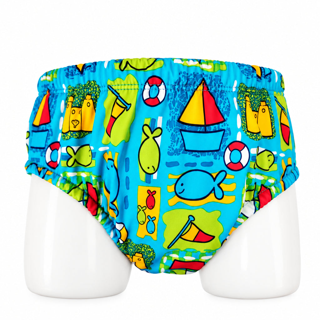 BECO Aqua Nappy | Printed Reusable Baby Swim Nappy – Clearance