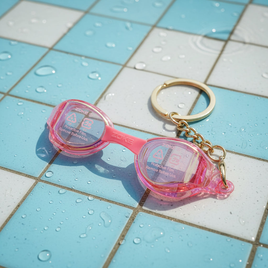 Miniature Swim Goggles Keychains | ZOKE Collectibles