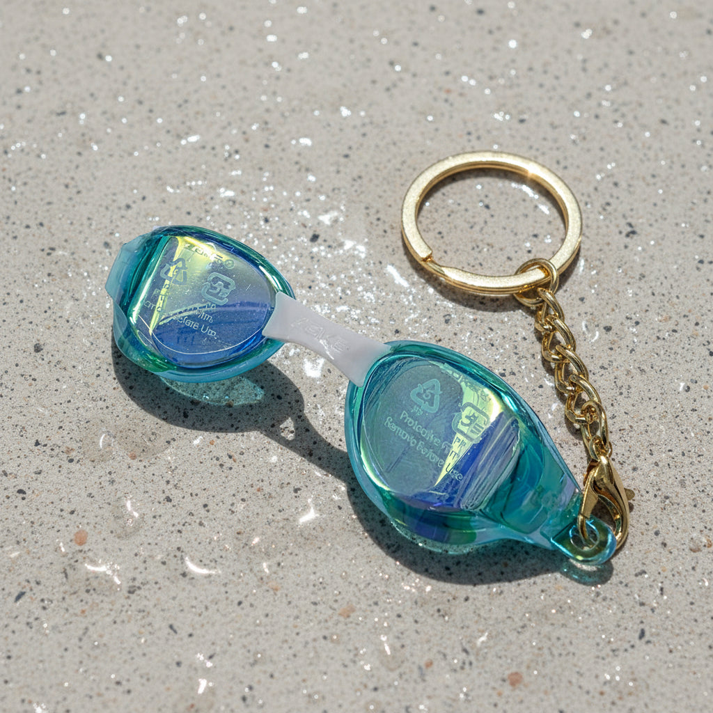 Miniature Swim Goggles Keychains | ZOKE Collectibles