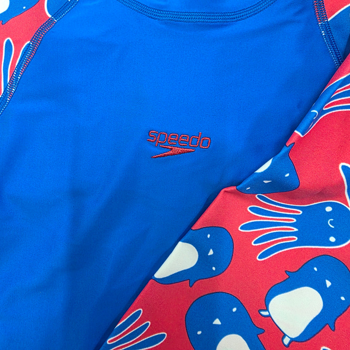 Speedo® Long Sleeve Rashtop with Zipper