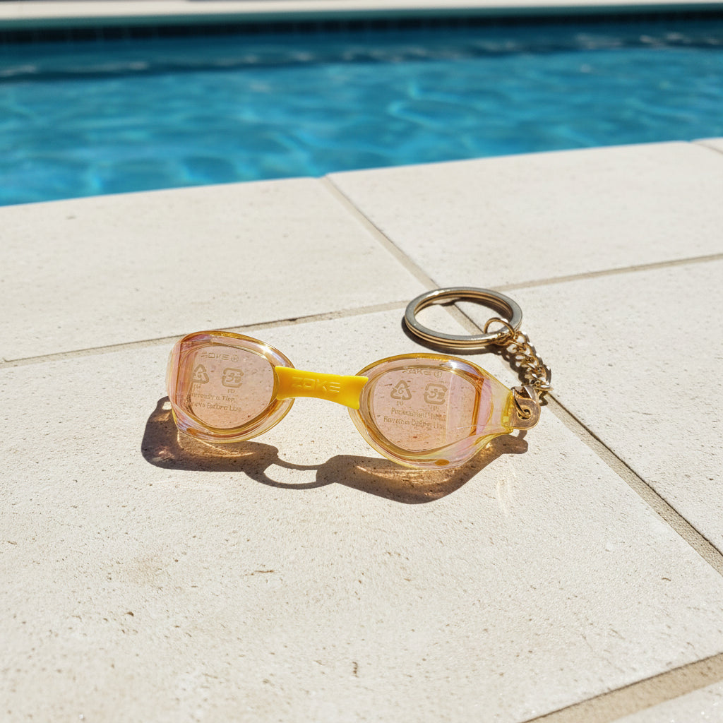 Miniature Swim Goggles Keychains | ZOKE Collectibles