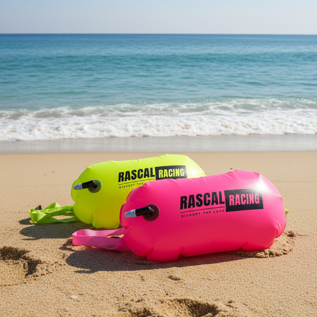 Rascal Racing Open Water Safety Buoy | Swim Safety Float
