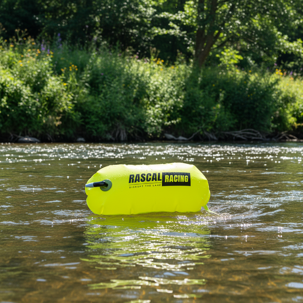 Rascal Racing Open Water Safety Buoy | Swim Safety Float