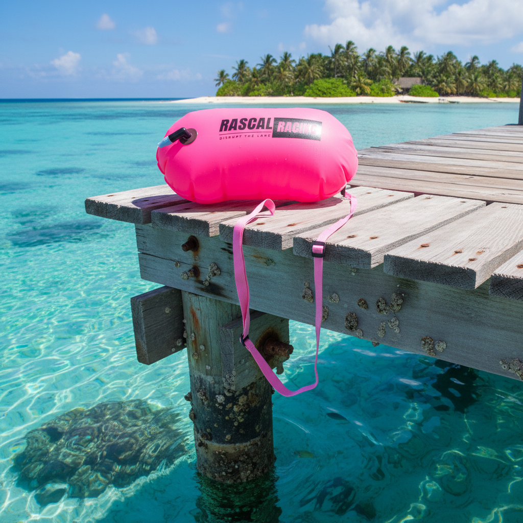 Rascal Racing Open Water Safety Buoy | Swim Safety Float
