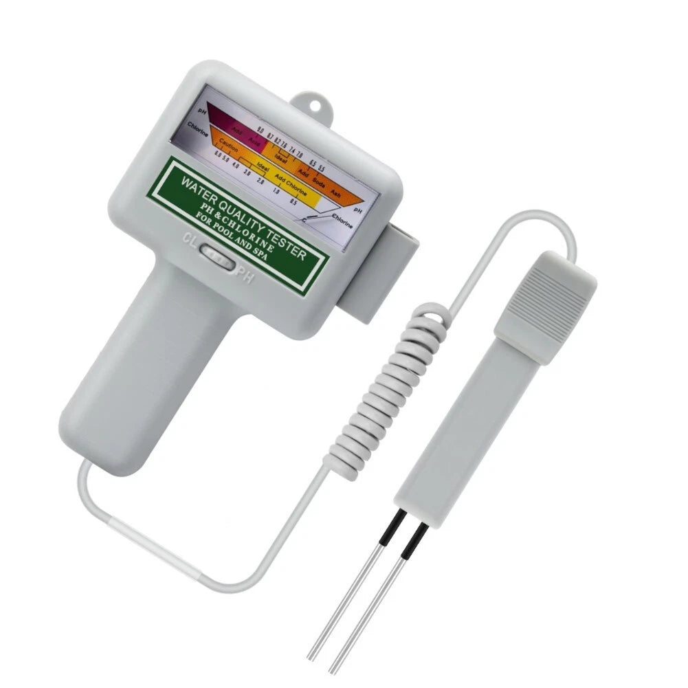 Water Quality Tester for Pool & Spa | 2-in-1 PH Chlorine Meter