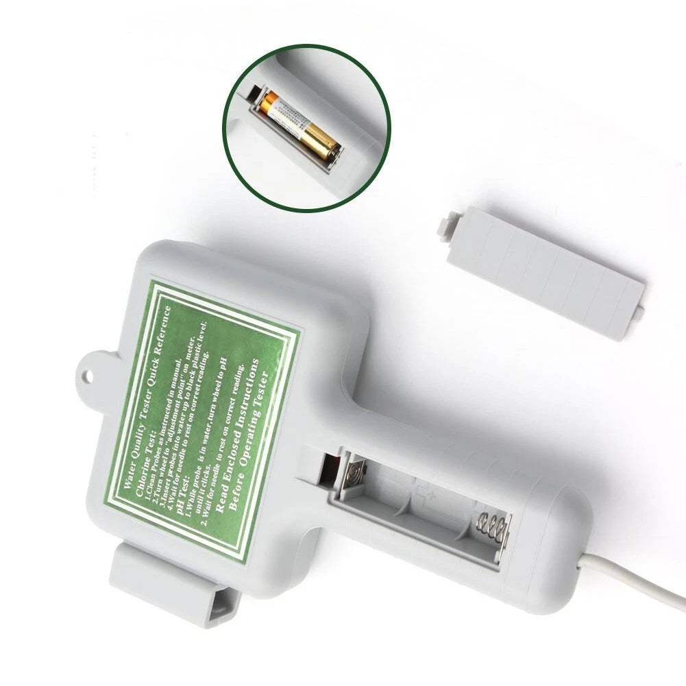 Water Quality Tester for Pool & Spa | 2-in-1 PH Chlorine Meter