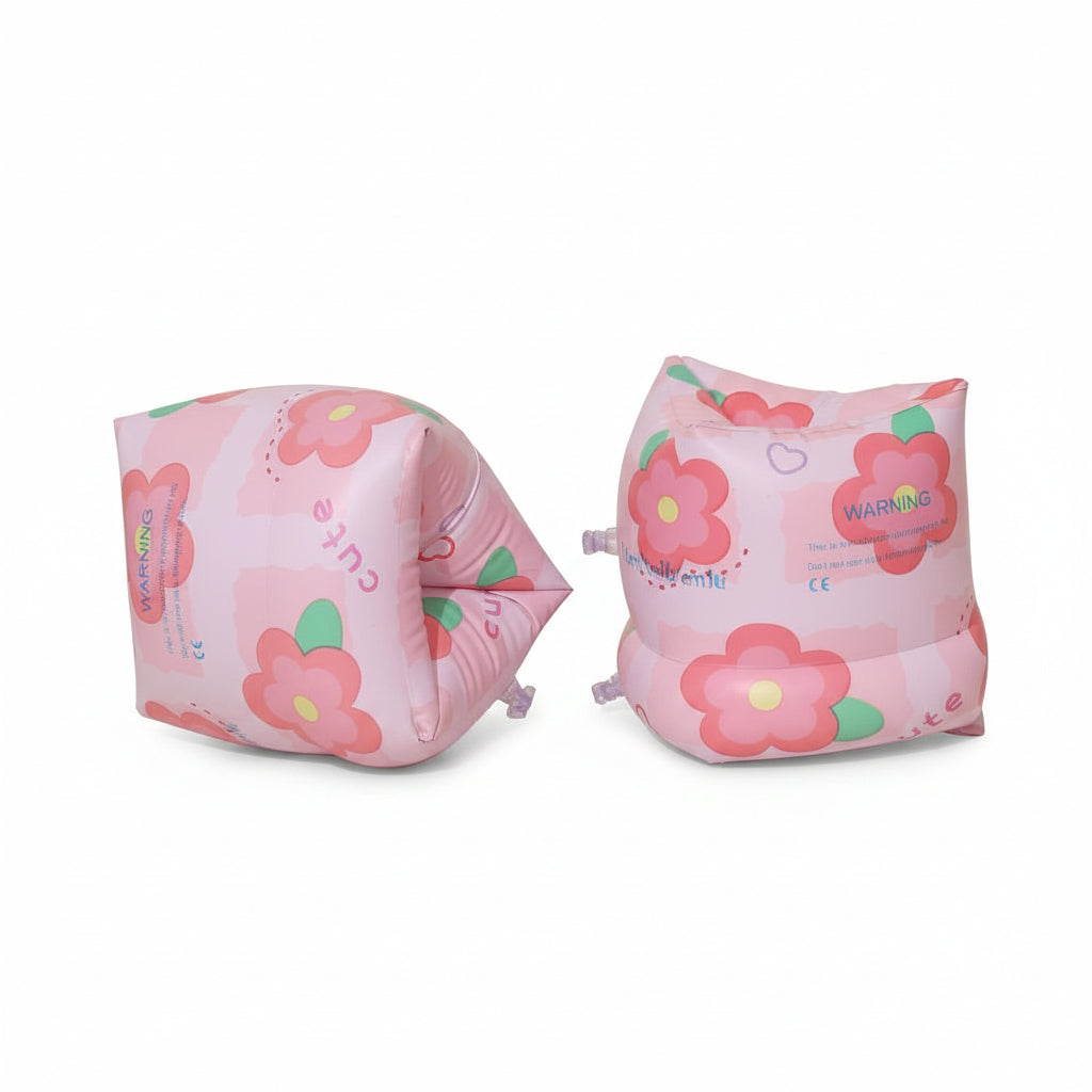 Flower Armbands | Dual-Airbag Pool Floaties