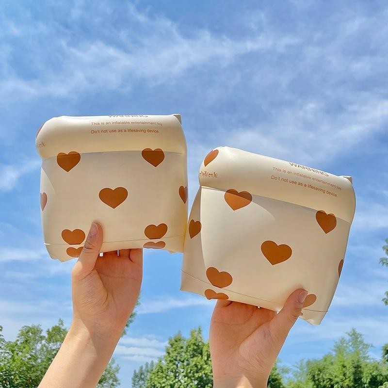 Retro Vibe Swim Armbands | Dual-Airbag Pool Floaties