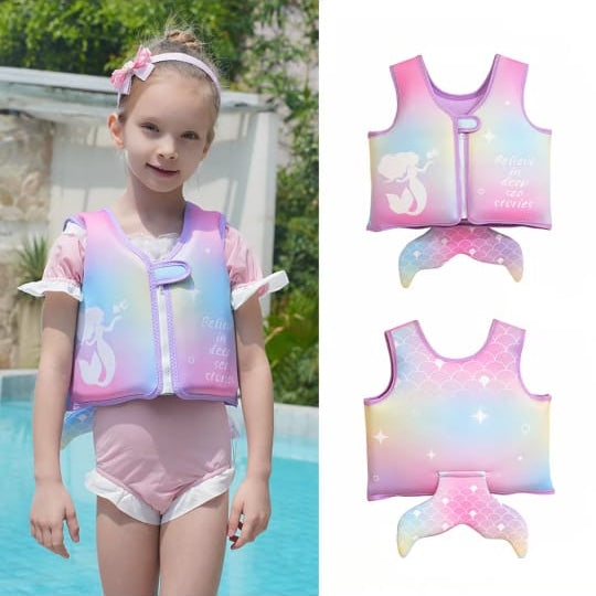 Fantasy Mermaid Swim Float Vest