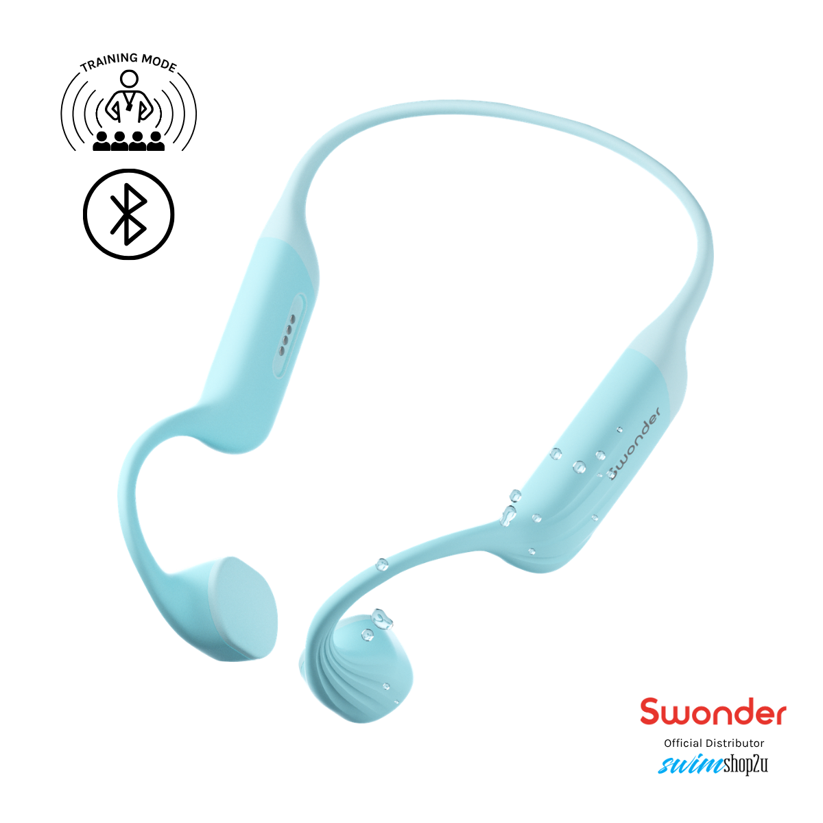 EKO AQUA | Swim Coach Communicator with Bone Conduction Headphones