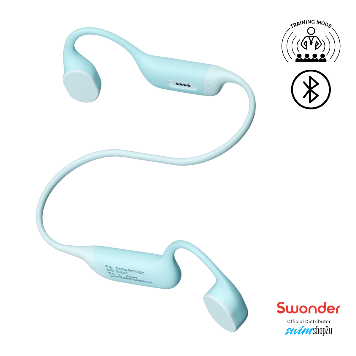 EKO AQUA | Swim Coach Communicator with Bone Conduction Headphones