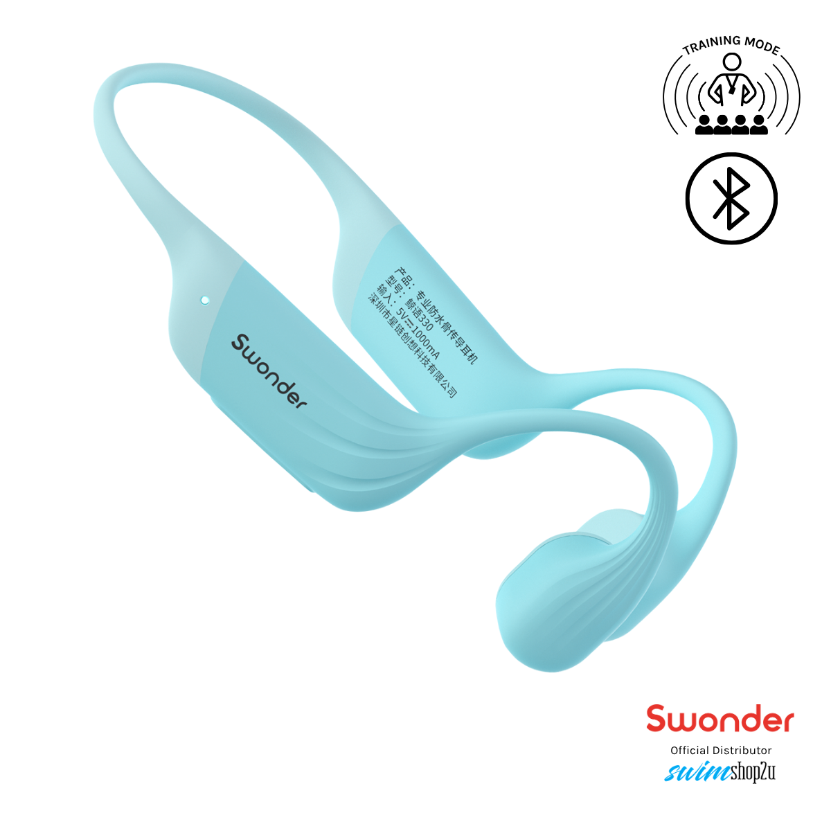 EKO AQUA | Swim Coach Communicator with Bone Conduction Headphones