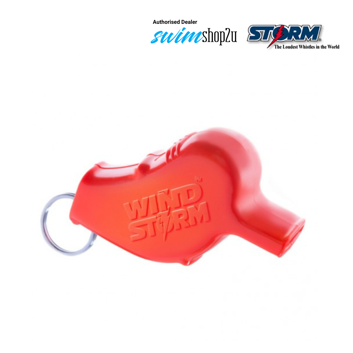 Windstorm™ Safety Whistle 123 dB Waterproof Emergency & Dive Whistle