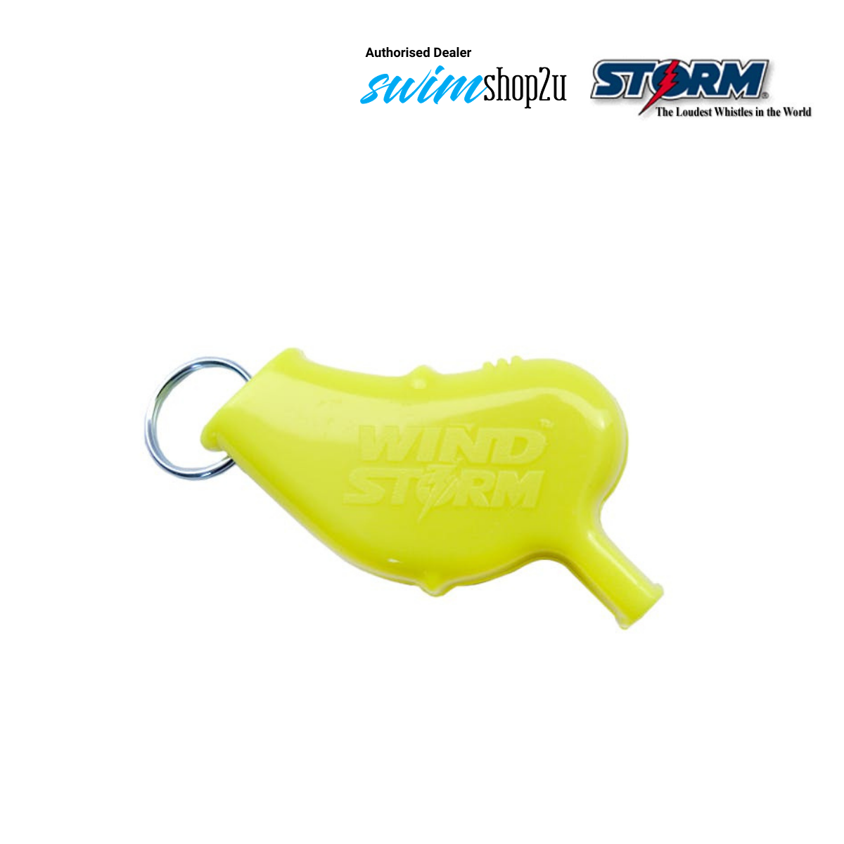 Windstorm™ Safety Whistle 123 dB Waterproof Emergency & Dive Whistle