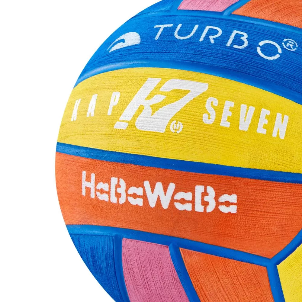 Water Polo Ball HABAWABA | Size 3, Hydrogrip TURBO + KAP 7
