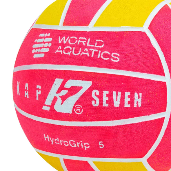World Aquatics Signature Ball | Size 5, Hydrogrip TURBO + KAP 7
