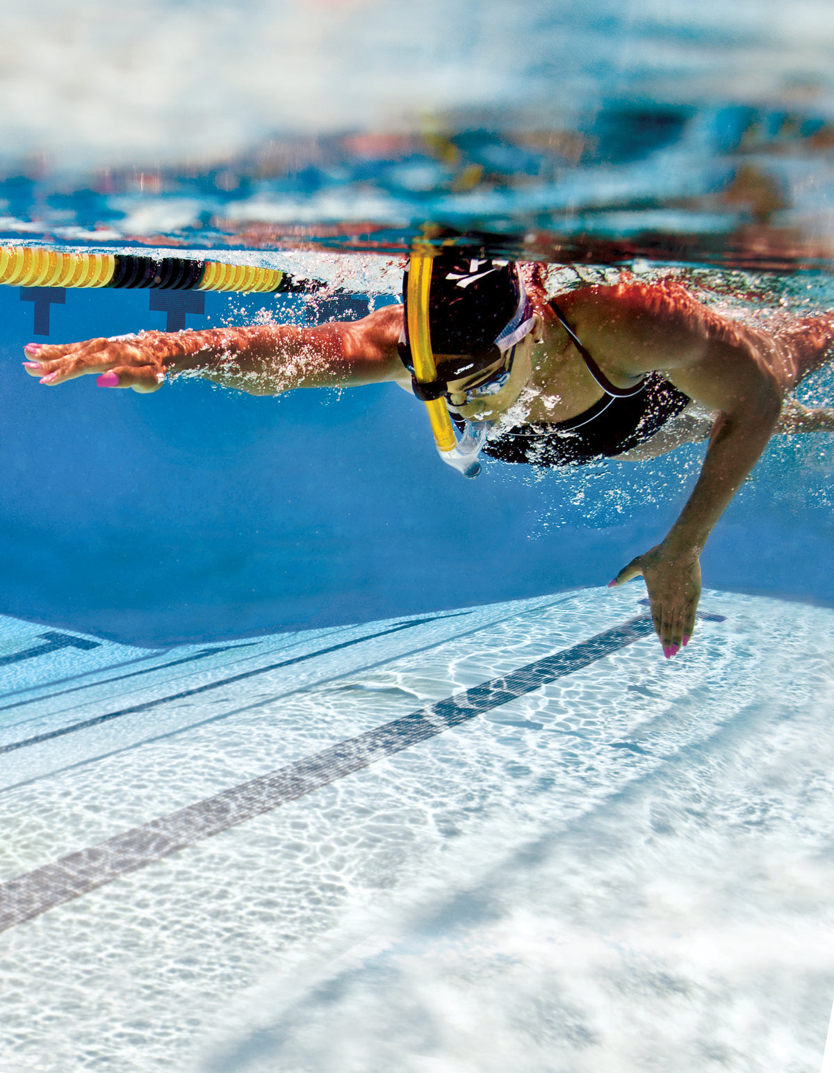 Original Swimmer's Snorkel | First ever center-mount snorkel