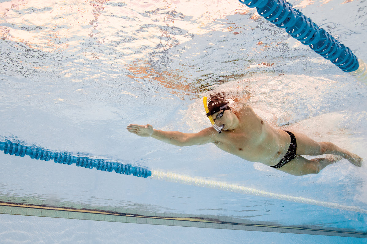 Original Swimmer's Snorkel | First ever center-mount snorkel