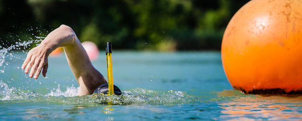 Snorkel Cardio Cap Compatible with the Swimmer's Snorkel