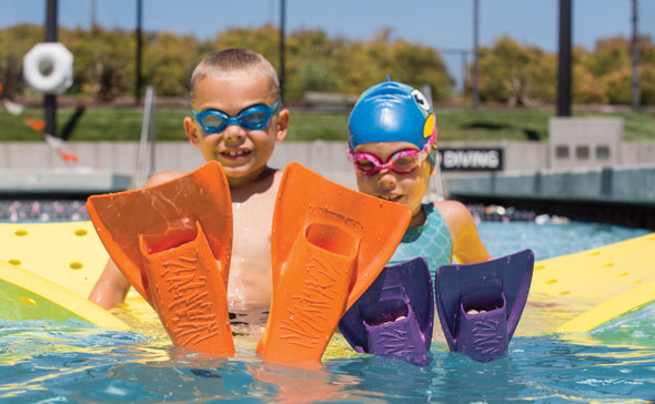 Booster Swim Fins | Short Blade Floating Fins