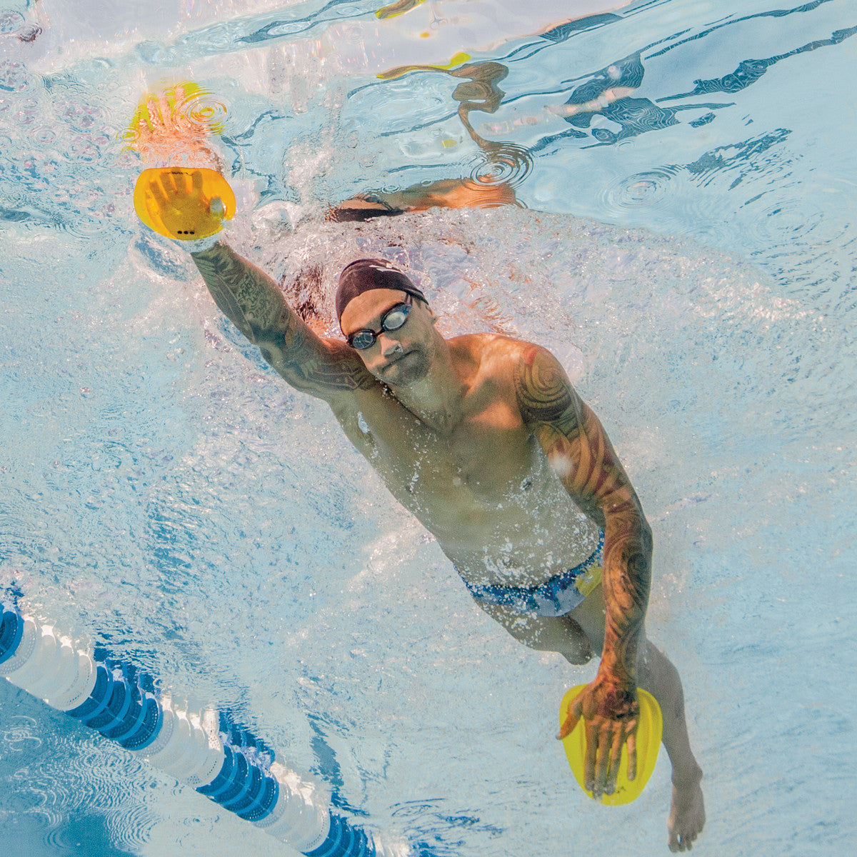 Agility Paddles Floating | Strapless Technique Paddles