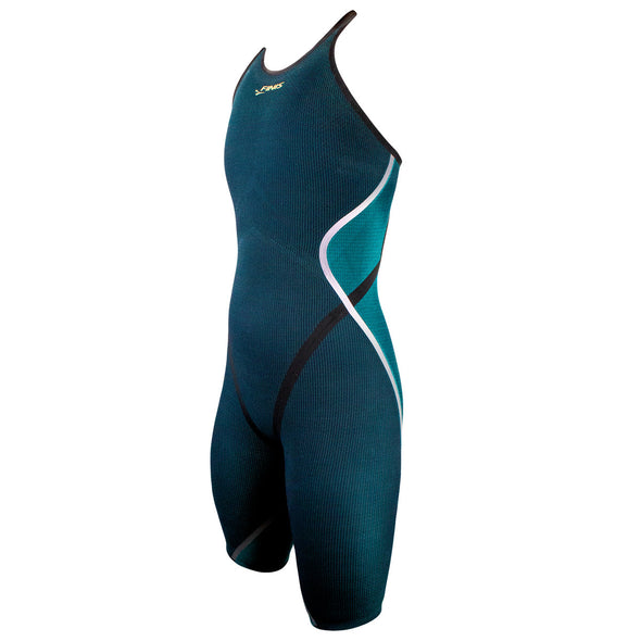 Rival 2.0 Open Back Kneeskin | Elite Technical Racing Suit (Anthony Ervin-Teal)