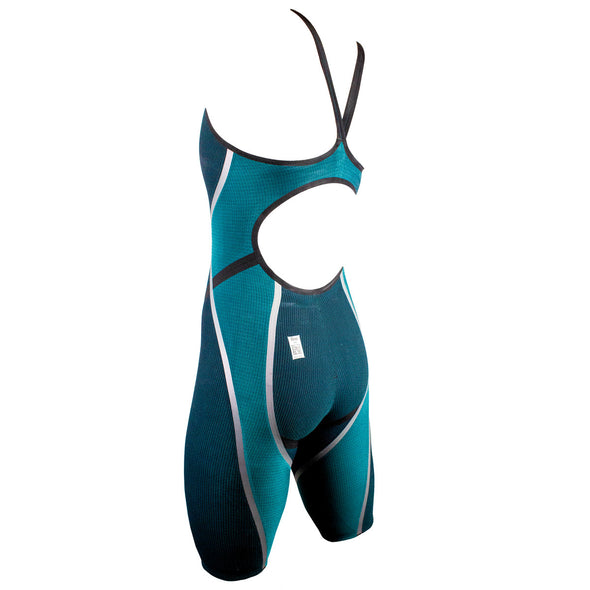 Rival 2.0 Open Back Kneeskin | Elite Technical Racing Suit (Anthony Ervin-Teal)